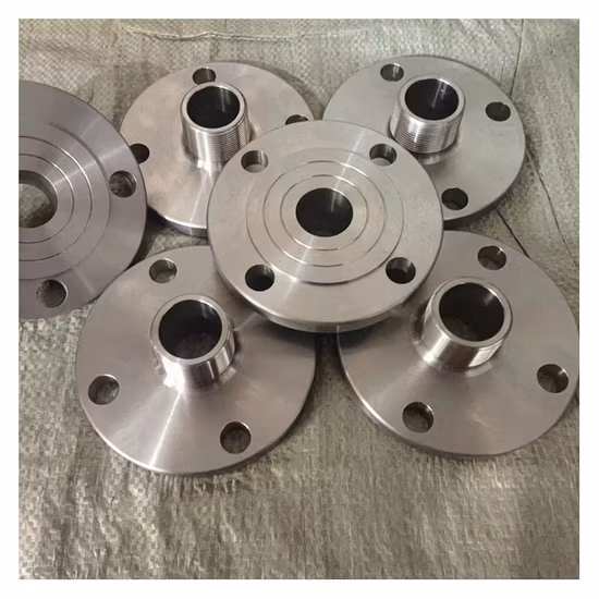 ANSI B16.5 ASME B16.5 Титановый резьбовой переходной фланец Th Трубный фланец