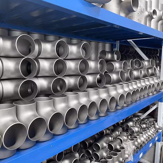  ASTM B363 гр.  7 Тройник из сплава титана класса 7 для промышленного использования